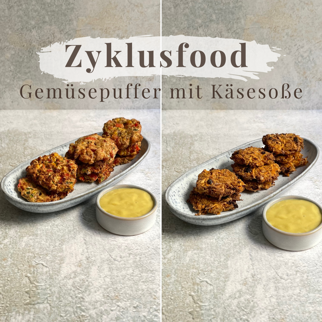 Zyklusfood-Rezept-Gemüsepuffer-Ernährung-Zyklus