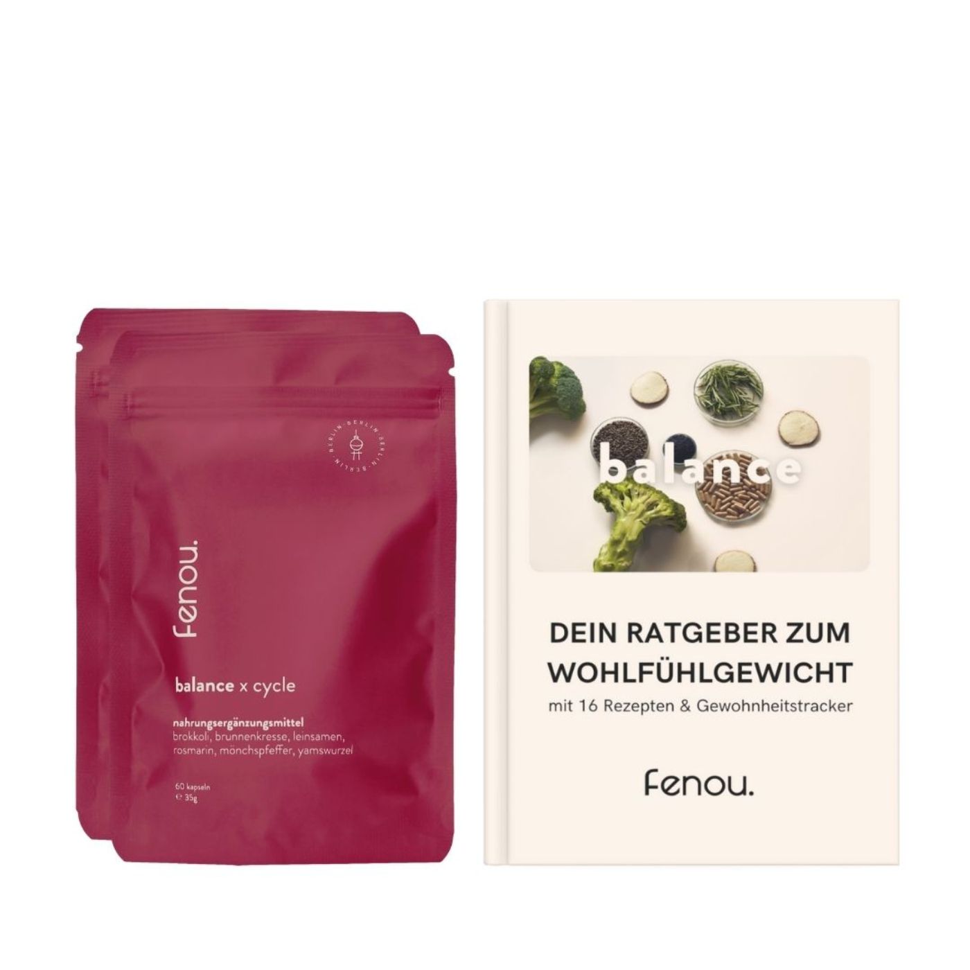 Wohlfühlgewicht Bundle: 2x balance und ein Ratgeber