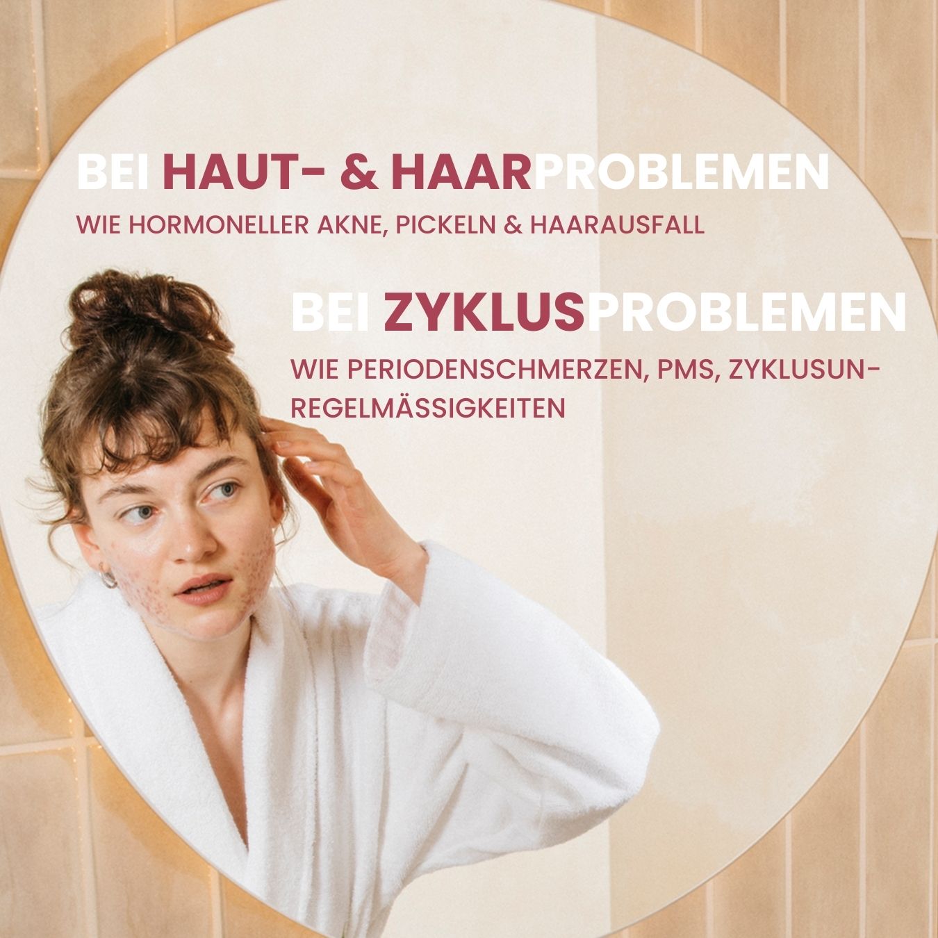 Symptome Östrogenmangel, Östrogendominanz, Progesteronmangel, Testosteronüberschuss