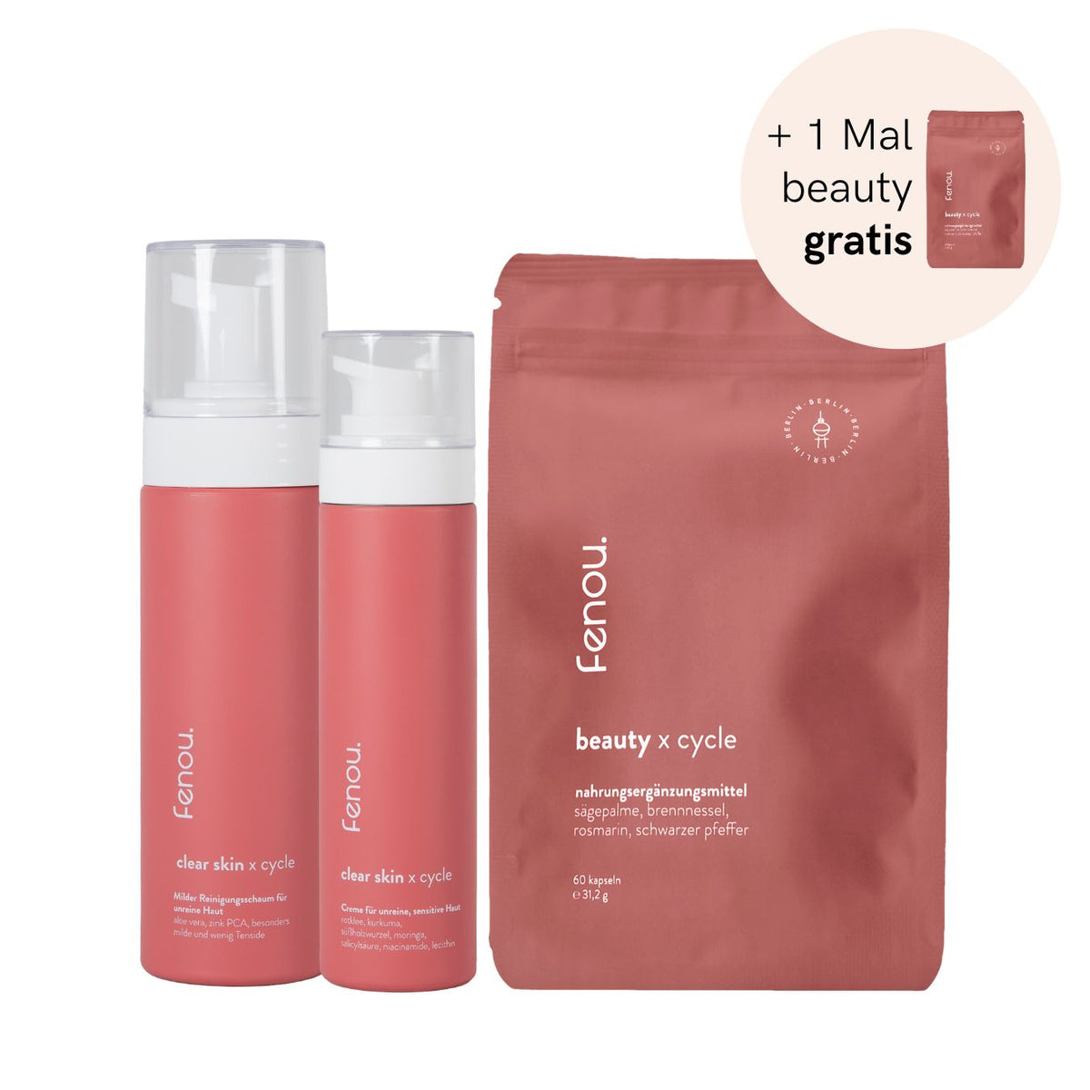 Paquete para piel propensa al acné con regalo de belleza