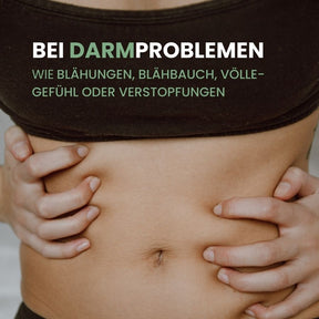 fenou Infographik weiblich gelesene Bauch mit Darmproblemen