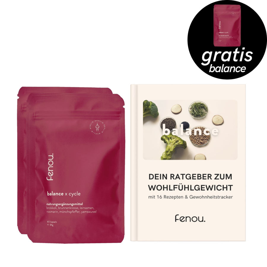 Abbildung Wohlfühlgewicht-Bundle aus balance und Ratgeber